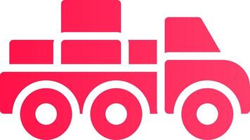 Mover Truck Creative Icon Design vector