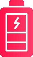 Charging Battery Creative Icon Design vector