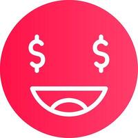 Greedy Creative Icon Design vector