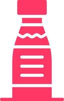 Milk Botel Creative Icon Design vector