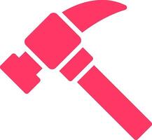 Hammer Creative Icon Design vector