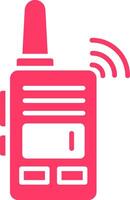 Walkie Talkie Creative Icon Design vector