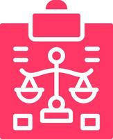 Lawsuit Creative Icon Design vector