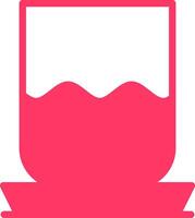 Water Glass Creative Icon Design vector