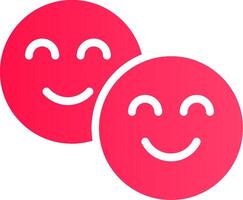 Smiley Creative Icon Design vector