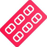 Pills Creative Icon Design vector