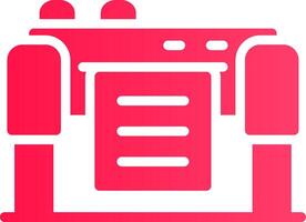 Plotter Creative Icon Design vector