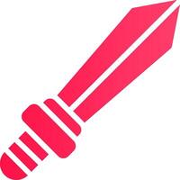 Sword Creative Icon Design vector