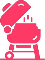 Barbecue Creative Icon Design vector