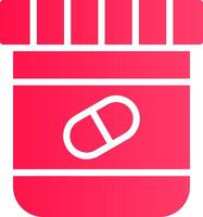 Pills Creative Icon Design vector