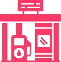 Gas Station Creative Icon Design vector