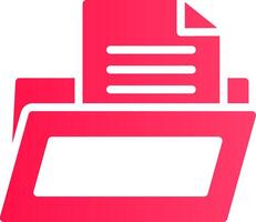 Folder Creative Icon Design vector