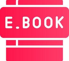 libros electrónicos creativo icono diseño vector