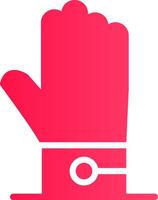 Glove Creative Icon Design vector