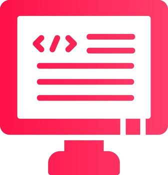 Code Creative Icon Design vector