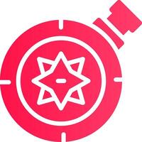 Compass Creative Icon Design vector