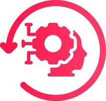 Reverse Engineering Creative Icon Design vector