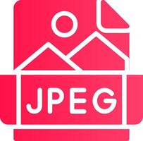 Jpeg Creative Icon Design vector
