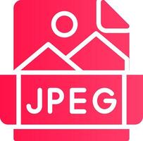 Jpeg Creative Icon Design vector