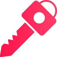 Room Key Creative Icon Design vector