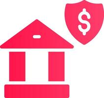 Banking Security Creative Icon Design vector
