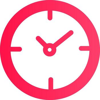 diseño de icono creativo de reloj vector