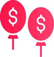 Balloon Payment Creative Icon Design vector