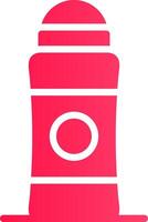 Deodorant Creative Icon Design vector