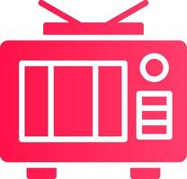 Tv Creative Icon Design vector