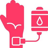 Transfusion Creative Icon Design vector
