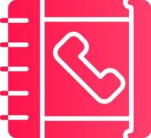 Phonebook Creative Icon Design vector