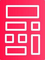 Calculator Creative Icon Design vector