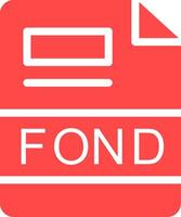 FOND Creative Icon Design vector