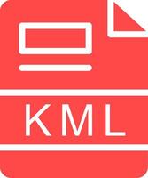 KML Creative Icon Design vector