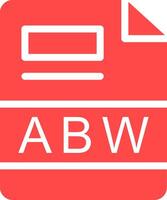 abw creativo icono diseño vector