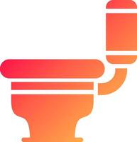 Toilet Creative Icon Design vector