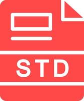 STD Creative Icon Design vector