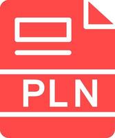 PLN Creative Icon Design vector