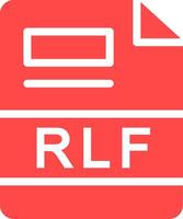 RLF Creative Icon Design vector