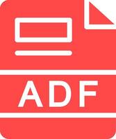 ADF Creative Icon Design vector