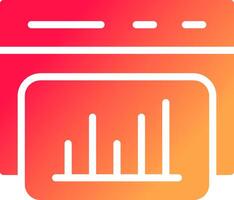 Glyph Gradient Design vector