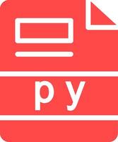 py Creative Icon Design vector