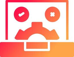 QA Testing Creative Icon Design vector