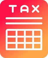 Tax Benefits Creative Icon Design vector