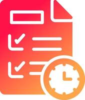 Glyph Gradient Design vector