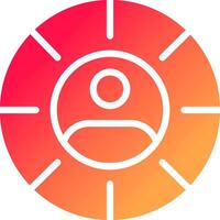 Targeting Creative Icon Design vector