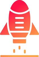diseño de icono creativo de cohete vector