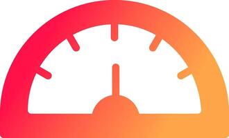 Speedometer Creative Icon Design vector