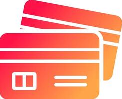 Credit Card Creative Icon Design vector