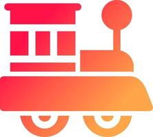 Train Creative Icon Design vector